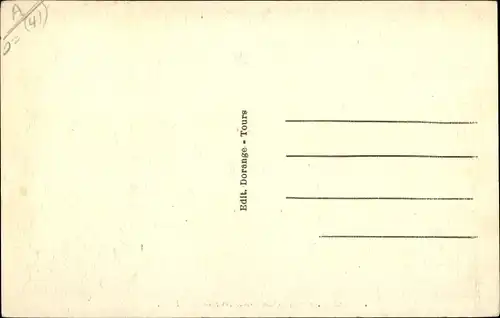 Ak Troo Loir et Cher, Grotte cristallisée, vue Intérieure