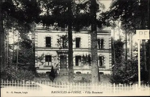 Ak Bagnoles de l'Orne Orne, Villa Beaumont