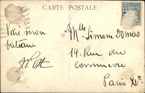 Ak Paquebot Gouverneur General Jonart, Dampfschiff, CGT, French Line