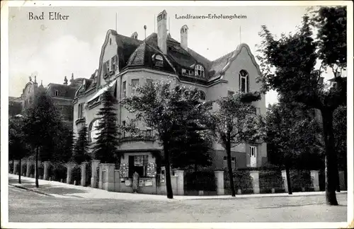 Ak Bad Elster im Vogtland, Landfrauenerholungsheim, Oswald Friedrich Heim