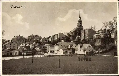 Ak Treuen im Vogtland, Stadtbild