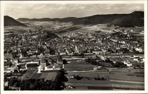 Ak Ebingen Albstadt im Zollernalbkreis, Panorama