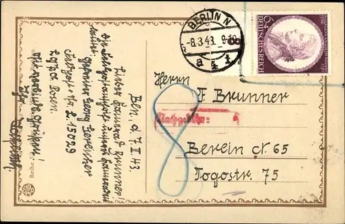 Künstler Ak Hafenpartie  mit Ruderbooten