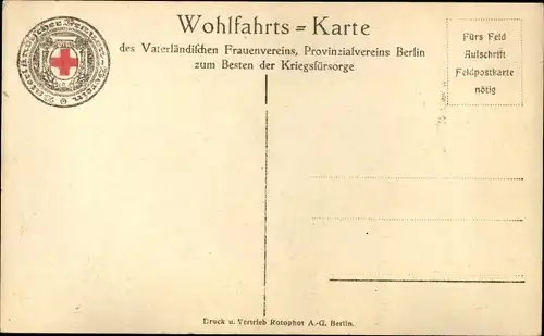 Künstler Ak Generalfeldmarschall Paul von Hindenburg