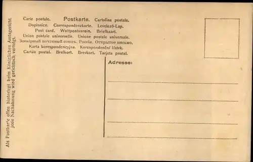 Ak Kaiser Wilhelm II und Kaiserin Auguste Viktoria 1906