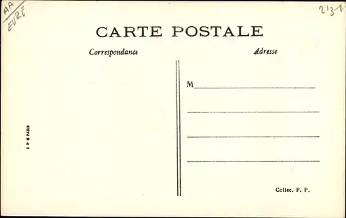 Ak Beaumont le Roger Eure, Les Ruines