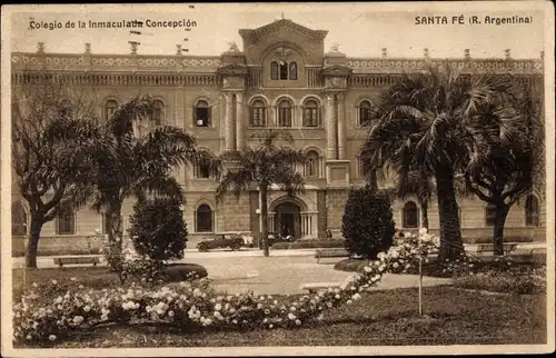 Ak Santa Fé Argentinien, Colegio de la Immaculata Concepcion