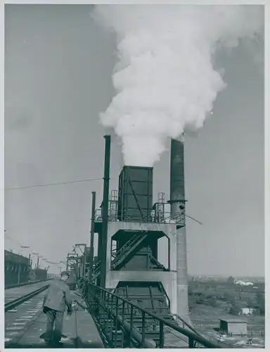 Foto Bert Sass Berlin, Berlin Charlottenburg, Gasanstalt, Arbeiter