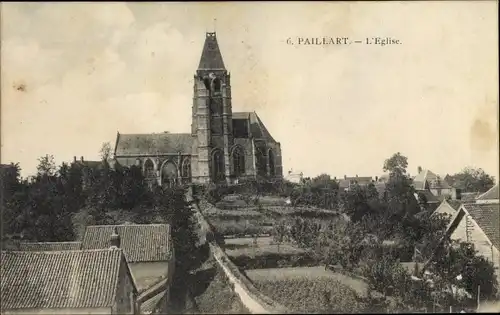 Ak Paillart Oise, L'Église