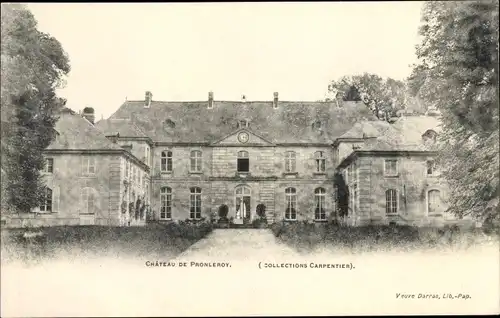 Ak Pronleroy Oise, Château