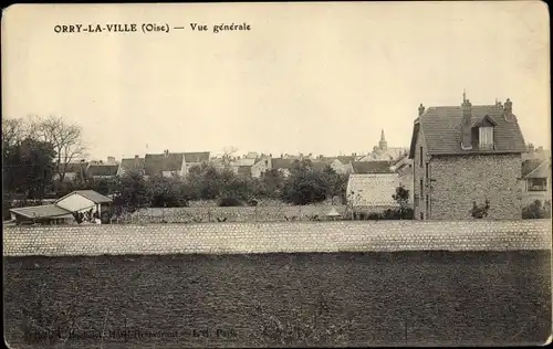 Ak Orry-la-Ville Oise, Vue générale