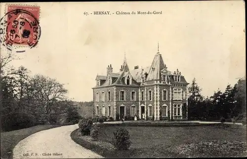 Ak Bernay Eure, Château du Mont du Gord