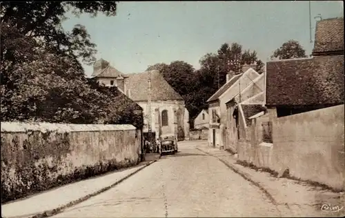 Ak Chauconin Seine et Marne, Rue Francois Daru