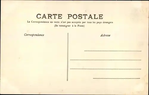 Lied Ak Bourree d'Auvergne, La Bourreio d'Aubergno, Tänzer in Trachten