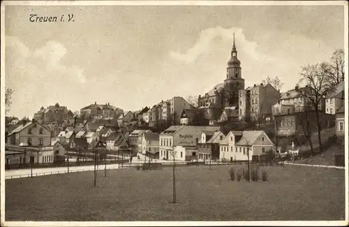 Ak Treuen im Vogtland, Stadtbild