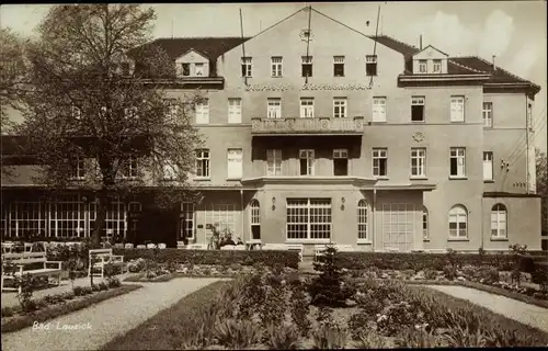 Ak Bad Lausick in Sachsen, Kurhotel Herrmannsbad