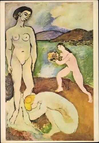Künstler Ak Matisse, Henri, Le Luxe, Frauenakt