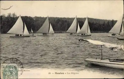 Ak Meulan en Yvelines, Les Regates, Segelboote