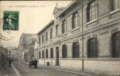 Ak Puteaux Hauts de Seine, Les Écoles