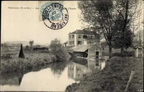 Ak Palaiseau Essonne, Lavoir et blanchisserie sur l'Yvette