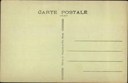 Ak Anciens Costumes de Bresse, Invitation a la Dame