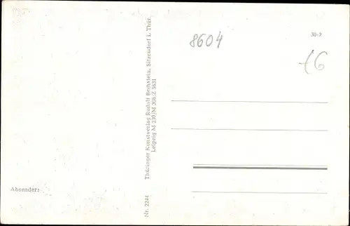 Ak Rohrbach in Thüringen, Haus Sonnenwalde