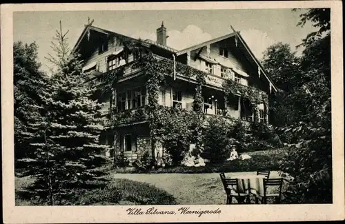 Ak Wernigerode am Harz, Erholungsheim Villa Silvana