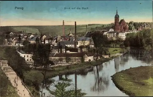 Ak Penig in Sachsen, Panorama