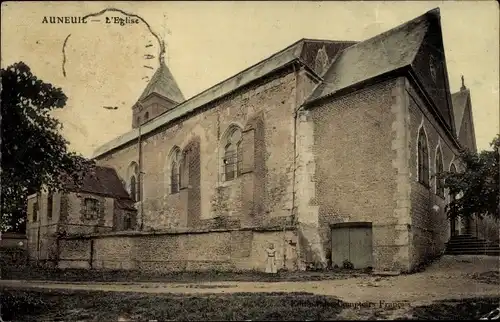 Ak Auneuil Oise, L'Église