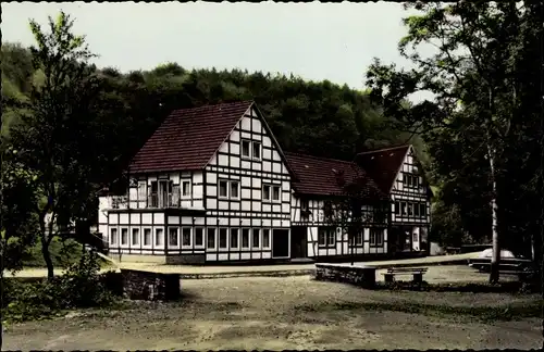 Ak Bad Hennef Sieg, Hotel Winterscheider Mühle