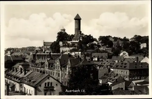 Ak Auerbach im Vogtland, Stadtbild