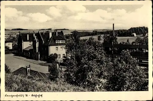 Ak Lengenfeld Vogtland Sachsen, Blick auf den Ort