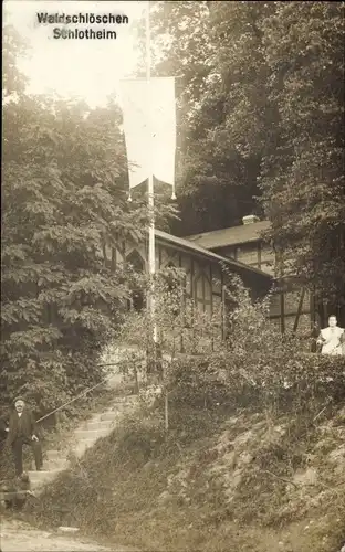 Foto Ak Schlotheim in Thüringen, Waldschlösschen