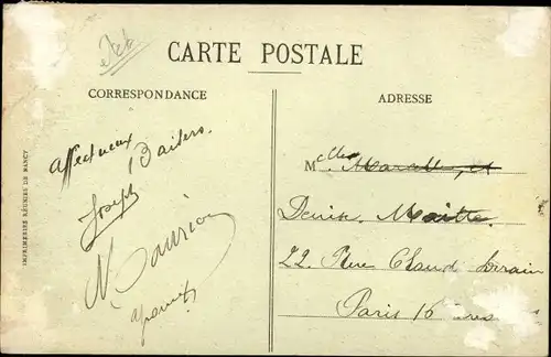 Ak Saint Crépin aux Bois Oise, Château