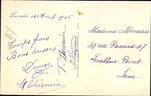 Ak Acy en Multien Oise, L'Église