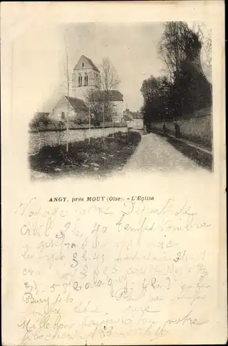 Ak Mouy Oise, L'Église