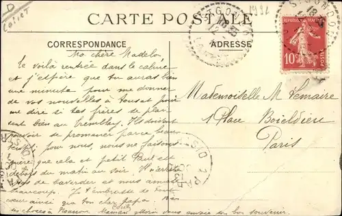 Ak Saint Gondon Loiret, Kirche