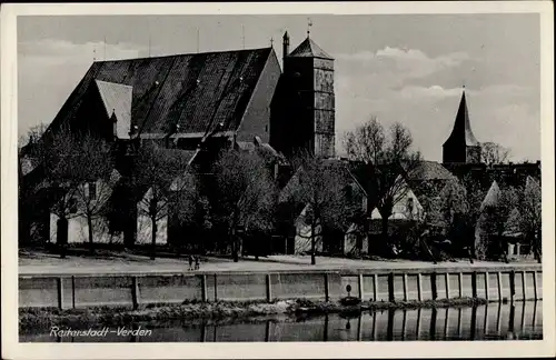 Ak Verden an der Aller, Kirche