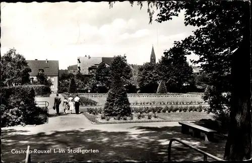 Ak Castrop Rauxel im Ruhrgebiet, Im Stadtgarten