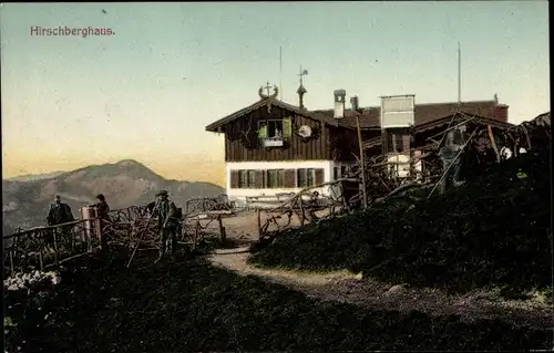 Ak Hirschberghaus, Tegernseer Berge, Schutzhütte