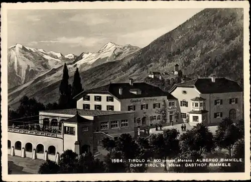 Ak Dorf Tirol Tirolo Südtirol, Albergo Rimmele