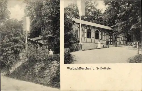 Ak Schlotheim in Thüringen, Waldschlösschen