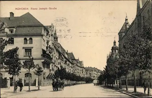 Ak München Bayern, Franz Joseph Straße