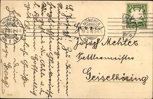 Ak München Bayern, Franz Joseph Straße