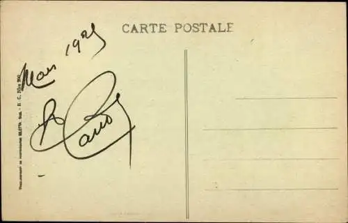 Ak Saint Paul Alpes Maritimes, Vue générale