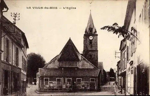 Ak La Ville du Bois Essonne, L'Eglise