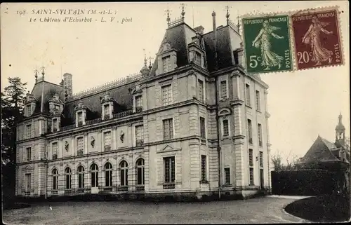 Ak Saint Sylvain Maine et Loire, Château d'Echarbot