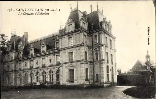 Ak Saint Sylvain Maine et Loire, Château d'Echarbot