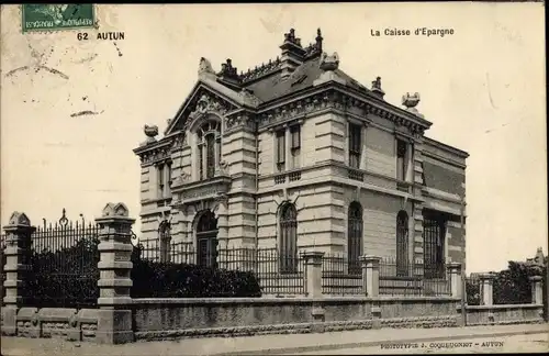 Ak Autun Saône-et-Loire, La Caisse d'Epargne