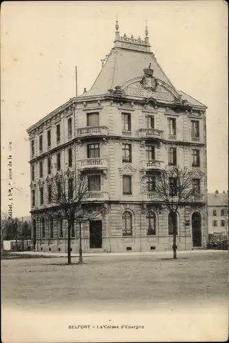 Ak Belfort Beffert Beffort Territoire de Belfort, La Caisse d'Epargne